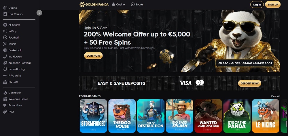 Golden Panda – Licensed Online Casinos Nigeria site offering big bonuses and trusted local support.